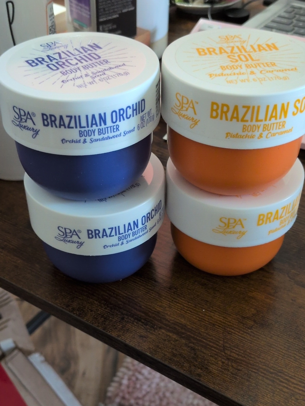 Brazilian Orchid & Brazilian Sol Body Butter Duo - All 4